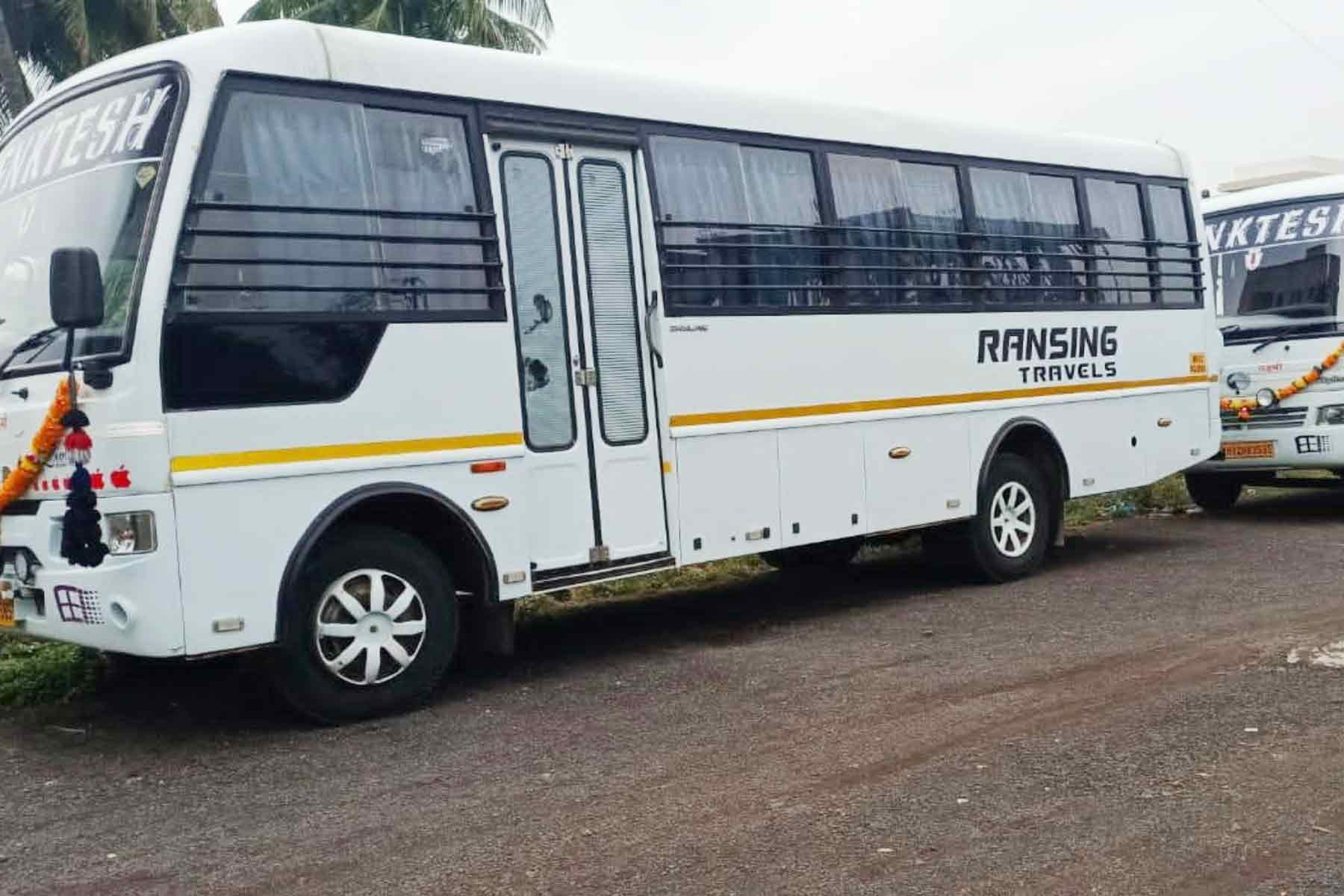 traveller bus on rent in pune